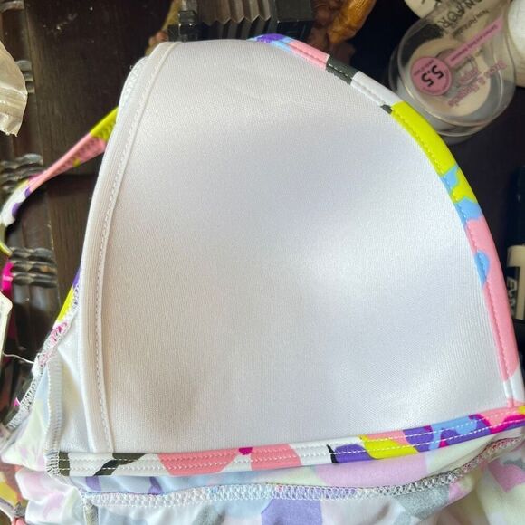 Bar III Paradise Garden Tankini Top Floral Print Size Small - Picture 10 of 12